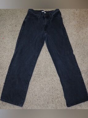 Levi's Women's Straight Leg Jeans - Black Wash